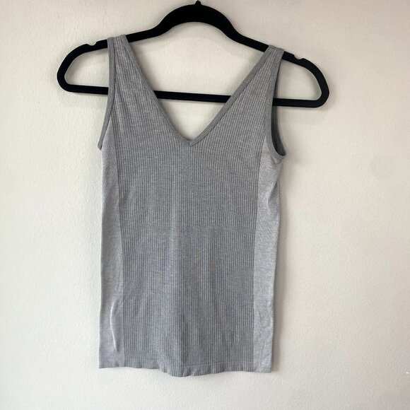 Spanx Laidback Layers Tank Gray M - Picture 1 of 8
